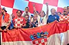S izbornikom Zlatkom Dalićem i kapetanom Lukom Modrićem na dočeku reprezentacije nakon Svjetskog prvenstva u Rusiji