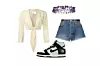 Top Lisa Maria Fernandez/ Hlačice Givenchy/ tenisice Nike Dunk