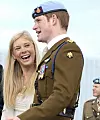 Chelsy Davy i princ Harry 2010., dok je bio u vojsci