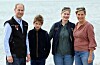 Prince Edward, grofica Sophie i njihova djeca - Lady Louise i vikont Severn.