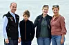 Prince Edward, grofica Sophie i njihova djeca - Lady Louise i vikont Severn.