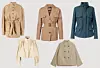 Košulja jakna Saint Laurent/ Kratka jaknica Chloe/ Kaputić s remenom S Max Mara/ Traper jakna Loro Piana/ Kratki baloner Arket