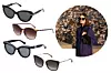 Sunčane naočale Tom Ford; Ghetaldus Optika (2547 kn)/ sunčane naočale Chanel; Optika Optotim (1990 kn)/ sunčane naočale Max Mara; Ghetaldus Optika (1511 kn)/ sunčane naočale Carolina Herrera; De Rigo (1345 kn)/ Fotografija: Imaxtree