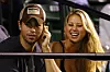 KEY BISCAYNE, FL - APRIL 02: Enrique Iglesias and girlfriend Anna Kournikova watch as Venus Williams plays her semifinal match against Serena Williams at the Sony Ericsson Open at the Crandon Park Tennis Center on April 2, 2009 in Key Biscayne, Florida. (Photo by Al Bello/Getty Images)