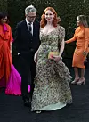 Christina Hendricks i George Bianchini zajedno su došli na otvorenje izložbe u Muzeju suvremene umjetnosti u Los Angelesu lani