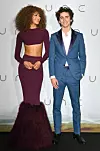 Zendaya u Alaïa kombinaciji i Timothee Chalamet u odijelu Toma Forda Fotografija: Profimedia