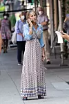 Sarah Jessica Parker nosi boho maxi haljina na setu Seks i grada.