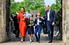 Cambridgeovi su u sklopu Platinastog jubileja posjetili dvorac Cardiff.