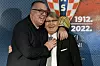 Miroslav Ćiro Blažević u društvu redatelja filma Sabahudina Topalbećirevića