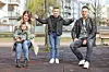 Ivana Prga s malim Tomom, sinom Mihaelom i suprugom Petrom.