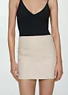 Mango lanena mini suknja (prije 39,99 eura, sada 25,99 eura)