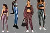 Tajice Röhnisch;About You (529,00 kn)/komplet za vježbanje Heroine; Net-a-Porter (97,66 + 123,70 €)/trenirka Adidas by Stella McCartney;Revolve (788,00 + 993,29 kn)