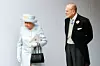 Kraljica Elizabeta i princ Philip na vjenčanju unke Eugenie