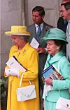 Plemenite sestre - kraljica Elizabeta i princeza Margaret.