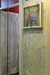 Nikolina je ukrasila hodnik otiscima dekorativnih valjaka koje je kupila u Veneciji.