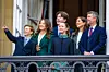Prestolonasljednik, princ Frederik sa suprugom i djecom