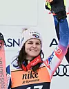 Na drugom mjestu čestitala joj je i Michaela Shiffrin
