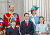 London, UNITED KINGDOM - Members of the royal family stand on the balcony of Buckingham Palace during Trooping the Colour 2025. Trooping The Colour is a ceremonial parade celebrating the official birthday of the British Monarch. BACKGRID UK 14 JUNE 2025,Image: 1011039152, License: Rights-managed, Restrictions:, Model Release: no, Pictured: Prince William, Prince of Wales, Prince Louis, Prince George, Catherine, Princess of Wales and Princ, Credit line: Zak Hussein/BACKGRID/Backgrid UK/Profimedia