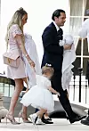 Petra Ecclestone s bivšim suprugom Jamesom, Lavinijom te blizancima