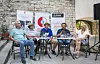Ispred Muzeja Grada Šibenika odrzana je promocija knjige 'Knjiga o Gabi' autora Siniše Škarice.