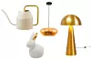 Posuda za zalijevanje cvijeća 10,60 € (79,87 kn) IKEA/ Visilica 316 € (2380 kn) PRIMA/ Uskrsna dekoracija 6,99 € (52,67 kn) SINSAY/ Podna lampa 541,27 € (4078 kn) KARE
