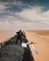 Andrea i Kiki su imali drugo vjenčanje u Mauritaniji - na vagonu koji prevozi željeznu rudu