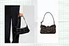 Torba sa zakovicama Bershka (22,99 eura)/ torba vintage izgleda Zara (22,95 eura)