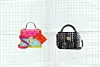 Torba u više boja Aldo (60 eura)/ torbica od tkanine H&M (20,99 eura)