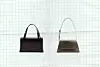 Kožna torbica Massimo Dutti (125 eura)/ lakirana torbica Mango (99,99 eura)