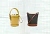 Bucket torba s platnom Zara (25,95 eura)/ bucket torba s uzorkom Mango (49,99 eura)