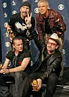 The Edge, Adam Clayton, Larry Mullen Jr i Bono na dodjeli nagrada Grammy 2006.