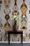 Timorous Beasties -Totem Damask tapeta.