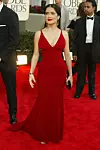 Salma Hayekarrives at the 60th Annual Golden Globe Awards held at the Beverly Hilton Hotel in Los Angeles, CA on January 19, 2003. Photo by Kevin Winter/Getty Images.