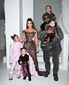 Kim i Kanye s djecom.