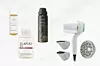 INNERSENSE I create lift pjena za oblikovanje, učvršćivanje i njegu/ OLAPLEX N°6 Bond Smoother krema za kosu s regenerirajućim i anti-frizz učinkom/ ORIBE Purse Dry sprej za postizanje teksture i volumena/ REMINGTON Hydraluxe Pro sušilo za kosu s nastavcima