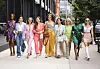 NEW YORK, NEW YORK - SEPTEMBER 07: Guests wearing vibrant outfits walk together during New York Fashion Week at Spring Studios on September 07, 2019 in New York City. (Photo by Donell Woodson/Getty Images)