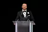 NEW YORK, NEW YORK - JUNE 03: Tom Ford speaks onstage during the CFDA Fashion Awards at the Brooklyn Museum of Art on June 03, 2019 in New York City. (Photo by Nicholas Hunt/Getty Images)