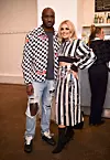Virgil Abloh i britanska glazbenica Tallia Storm na londonskom tjednu mode 2017.