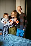 S kćerima Luce i Tonkom
