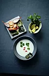 Veganska juha Tom Kha Gai.