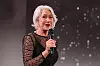 BERLIN, GERMANY - FEBRUARY 25: Helen Mirren speaks at the Titanic United Hearts gala at Titanic Hotel on February 25, 2020 in Berlin, Germany. (Photo by Andreas Rentz/Getty Images for Titanic Hotel)