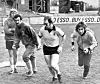 Nogometni zaljubljenici Elton John i Rod Stewart na treningu kluba Watford