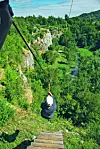 Zip line u Rakovici.