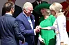 Nakon svečanog dočeka, predsjednički par otišao je prema Windsoru gdje su ih dočekali kralj Charles i kraljica Camilla