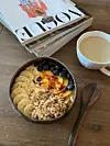 Açaí bowl žute boje