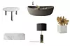 Okrugao mramorni stol Frédéric Fourrichon for Fratelli Speranza; Artemest (13.900 €)/Kada od unikatne mramorne ploče Venus by CRS; Neutra (cijena na upit)/Ukras Cartier Star; Luxsale London (339,46 €)/Menu Plinth Low Marble Coffee Table; Panik Design (1853,80 €)/Lampa s mramornim postoljem Palaz La Redoute Interieurs (135,80 € - akcijska cijena)