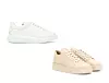 Tenisice na platformu Alexander McQueen; Matches Fashion (395 eura)/ tenisice pastele boje Prada; My Theresa (515 funti)