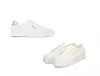 Bijele tenisice Pepe Jeans; Shoe-Be-Do (370 kn)/ bijele tenisice od platna Superga; Shoebox (