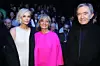 Bernard Arnault sa suprugom Hélène i glumicom Charlize Theron na reviji Christian Dior ove veljače u Parizu