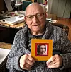 Homer Gere s fotografijom svoje ljubavi, supruge Doris